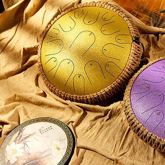 Arvona Steel Tongue Drum - Tongue Drum - Disc Drum - Tongue Drummer -  Instrument à