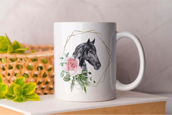 Mok Horse - Animals - Gift - Cadeau - Wildlife - CuteAnimals - NatureLovers - AnimalLovers - AnimalKingdom - WildAnimals - Dieren - Dierenliefhebbers - Natuurliefhebbers - WildeDieren