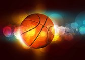 Fotobehang Basketbal - Vliesbehang - 254 x 184 cm