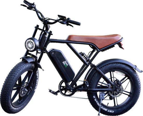 Spekbike - Fatbike - Electrisch - E Bike - Elektrische Fiets - 250W Motor - 20 Inch - Inclusief Extra Slot