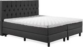 Boxspring Luxe 200x220 Capiton Antracite