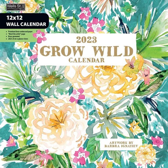 Grow Wild 2024 kalender bol