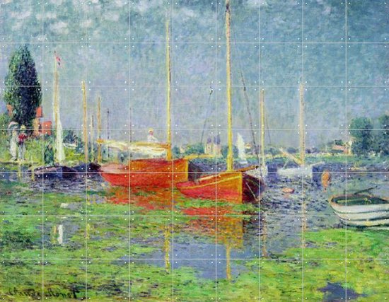 IXXI Argenteuil - Claude Monet - Wanddecoratie - 140 x 180 cm