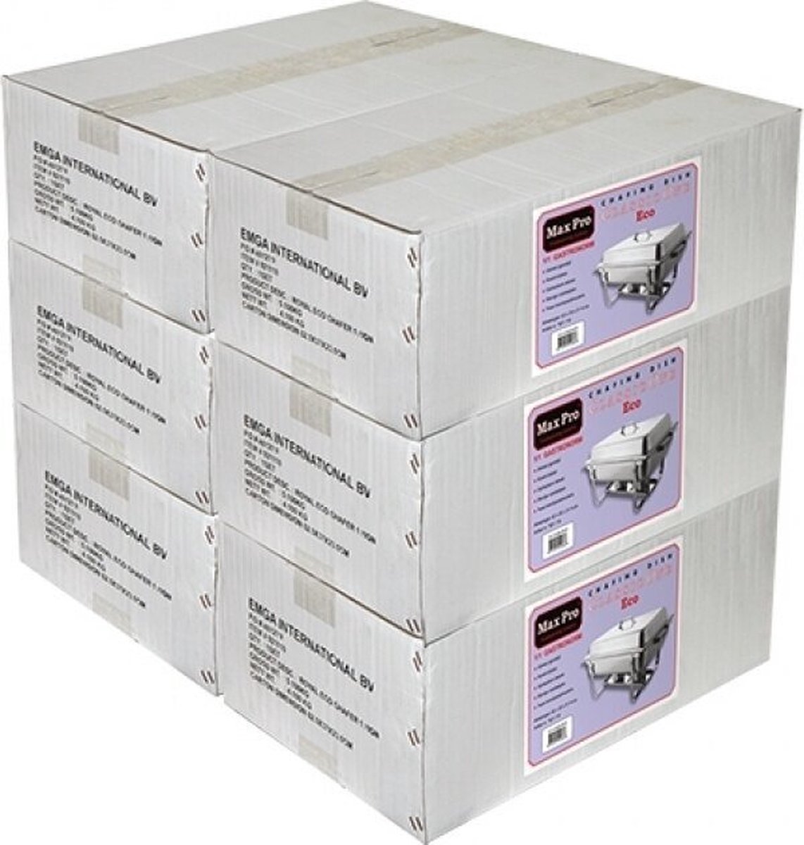 Chafing Dish Gn1/1 Economy Sixpack | MaxPro | 921116