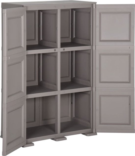 Vidaxl armoire en plastique 68x39x171,5 cm VIDAXL Pas Cher 