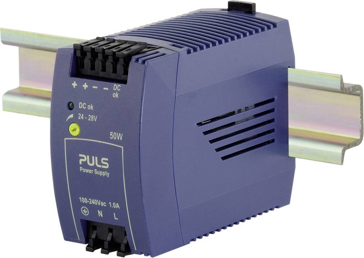 PULS ML50.111 DIN-rail netvoeding 24 V 2.1 A 50 W Aantal uitgangen:1 x Inhoud 1 stuk(s)