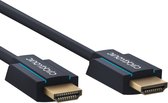 ClickTronic 70308, 12,5 m, HDMI Type A (Standard), HDMI Type A (Standard), 3840 x 2160 pixels, Compatibilité 3D, Bleu