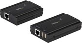 StarTech 4 poorts USB 2.0 Verlenger Hub over CAT5/6 - 100m