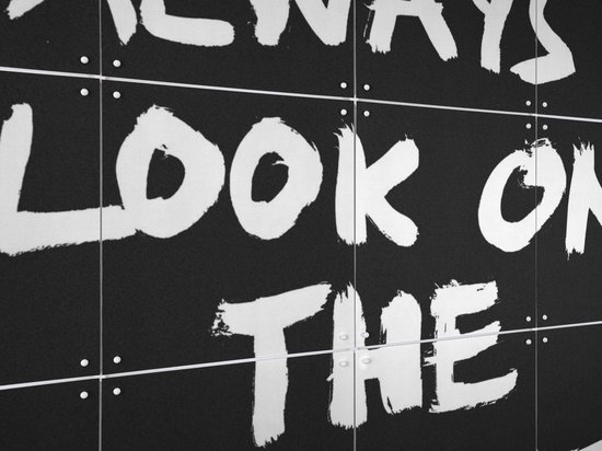 IXXI Always regarder du bon côté de la Life - Décoration murale - Abstrait - 60 x 80 cm