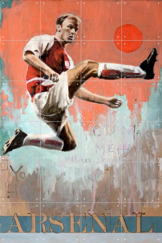 IXXI One Love Arsenal - Wanddecoratie - Sport - 80 x 120 cm