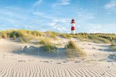 IXXI Lighthouse Sylt - Germany - Wanddecoratie - Fotografie - 120 x 80 cm
