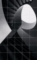 IXXI Round Lines - Wanddecoratie - Abstract - 100 x 160 cm
