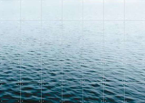 IXXI Blue Water, Photolovers - 140 x 100 cm - Support de suspension gratuit - Grande décoration murale et posters - Minimaliste, Photographie, Chambre, Salon