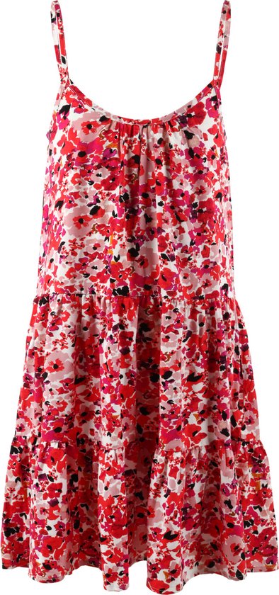 Vrouw Vintage Lange Jurk Zomer Casual Strand Vakantie V-Hals Losse Jurken Party Elegante Mouwloze Print Jurken Vrouwen