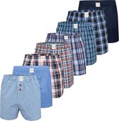 Phil & Co Wide Boxers Men Core Multipack 8-Pack - Taille XL - Boxer ample homme | Slips