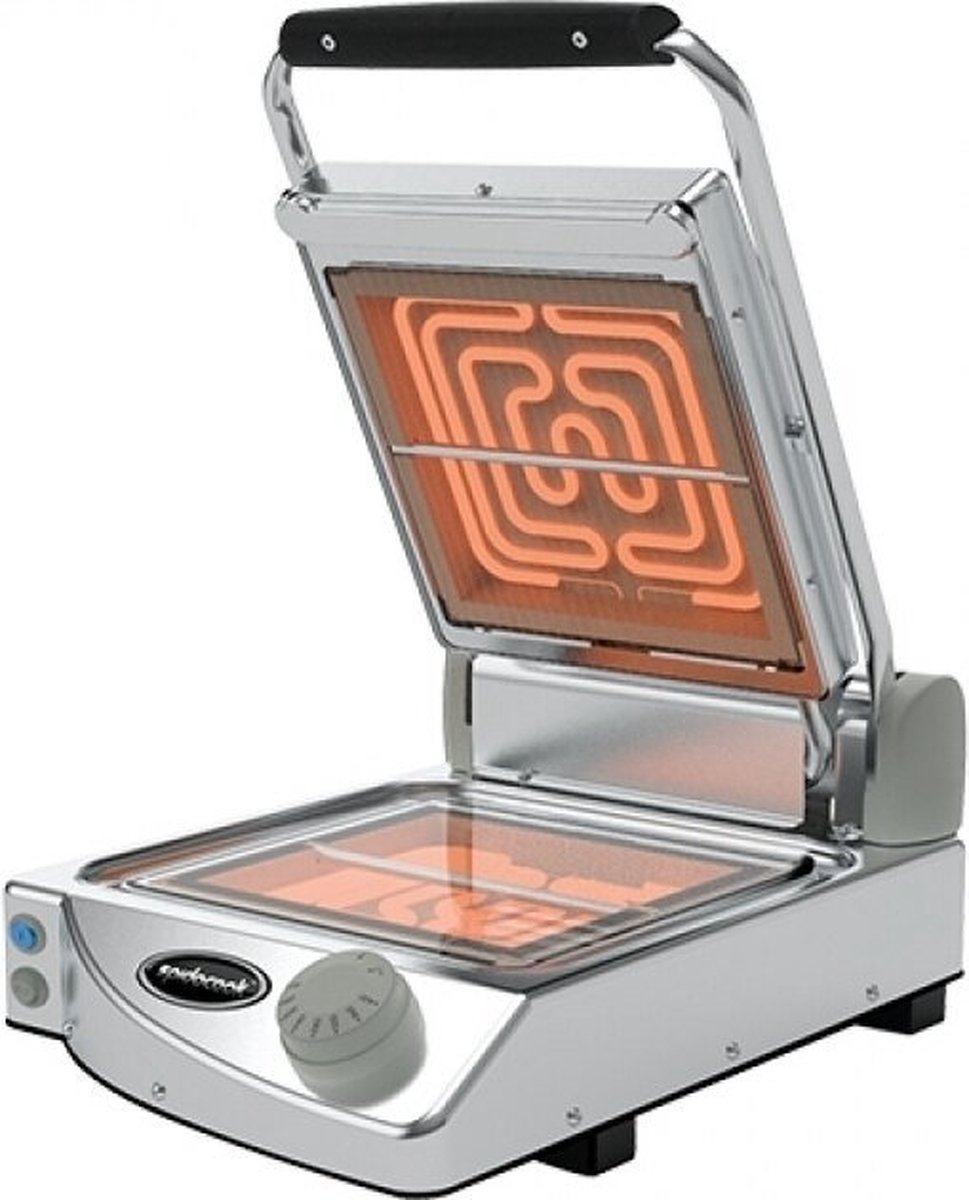 Contactgrill Solo (Glad/Glad) - SpidoCook 596040 - Horeca & Professioneel