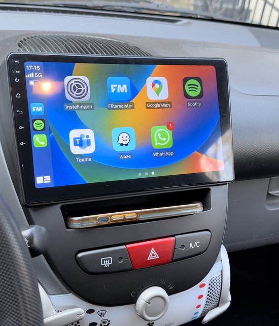 Citroen C1 Android 12.0 Apple CarPlay Android Auto DAB+ Navi | bol.com