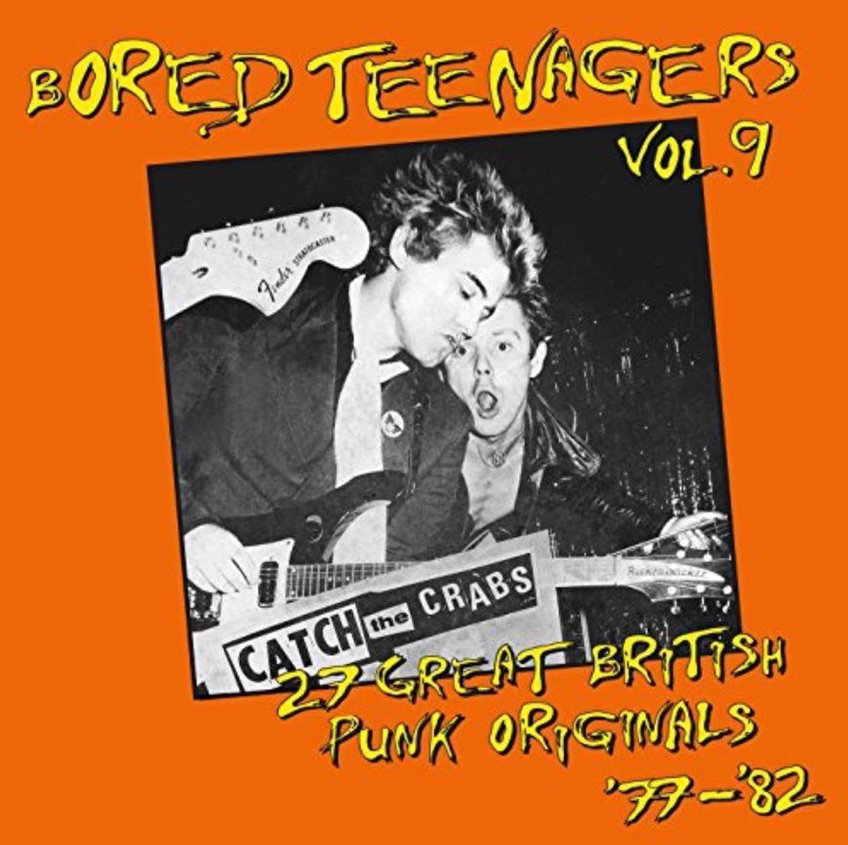 Various Artists - Bored Teenagers Vol.9: 18 Great British Punk Originals '77-'82 (LP)
