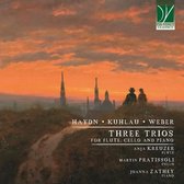 Anja Kreuzer, Martin Pratissoli & Joanna Zathey - Haydn, Kuhlau, Weber: Three Trios for Flute, Cello and Piano (CD)