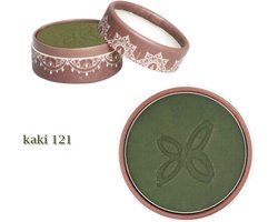 Bo-Ho Green Make-Up Boho Green Make-Up Organic Eyeshadow in de kleur nr. 121 Kaki