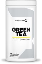 Body & Fit Green Tea Ultra Pure - Fatburner - Afslankpillen - 250 mg EGCG - Afvallen - 200 capsules