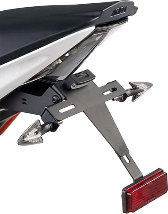 Kentekenplaathouder zwart Puig Kymco AK550 '17