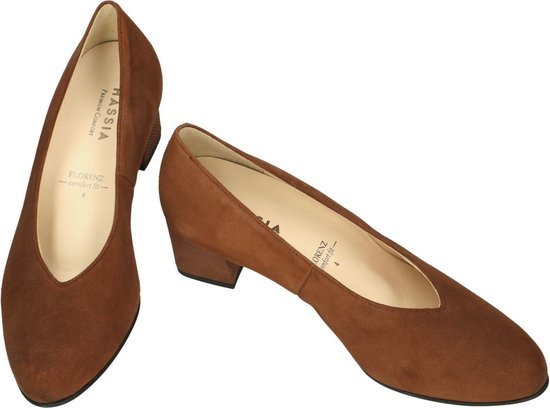 Hassia Dames bruin pumps hakschoenen maat 38 bol