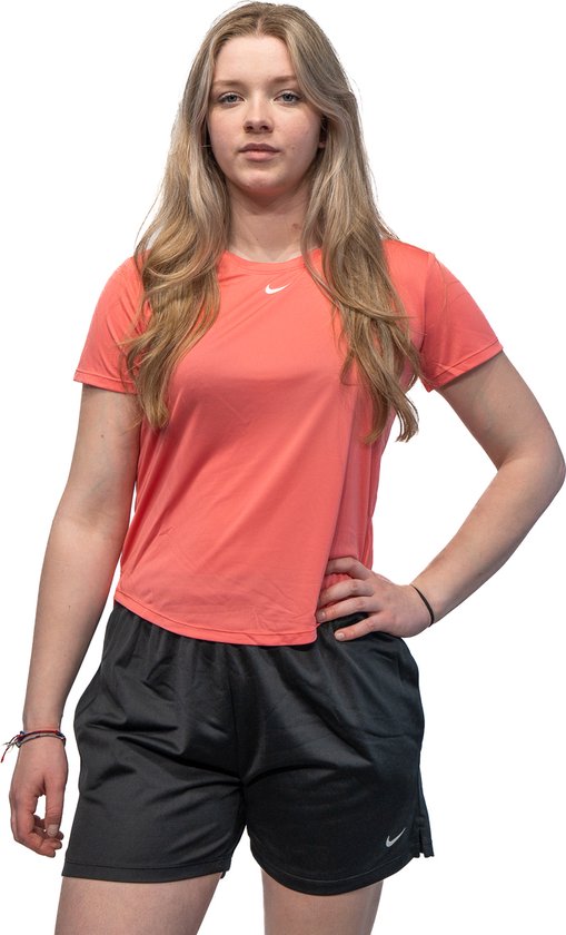 Nike Dri-Fit Standard Fit sportshirt dames koraal bol