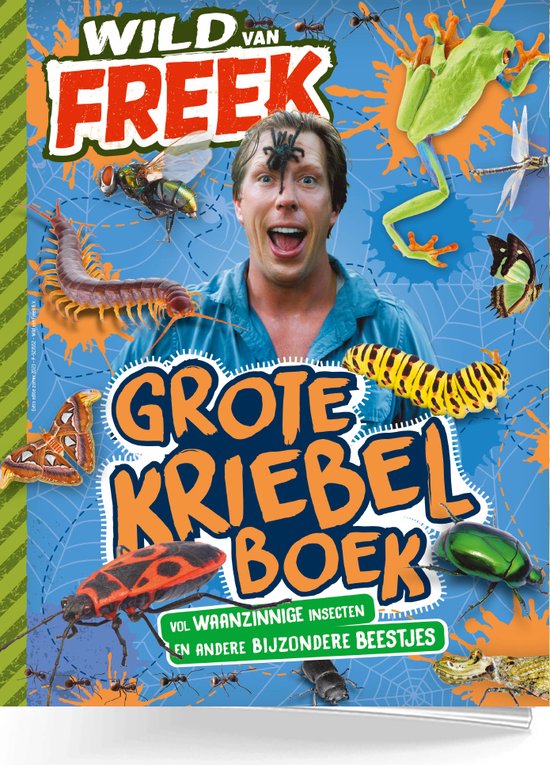 Freek Vonk - Wild van Freek - Grote Kriebel Boek - Vakantieboek voor kinderen