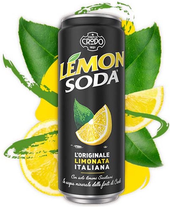 LemonSoda 33cl - Italiaanse Frisdrank | bol.com
