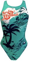 Turbo Surfer Hawaii Vintage Maillot de Bain 3XL Vert