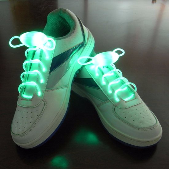 Lichtgevende Veters - LED - Groen