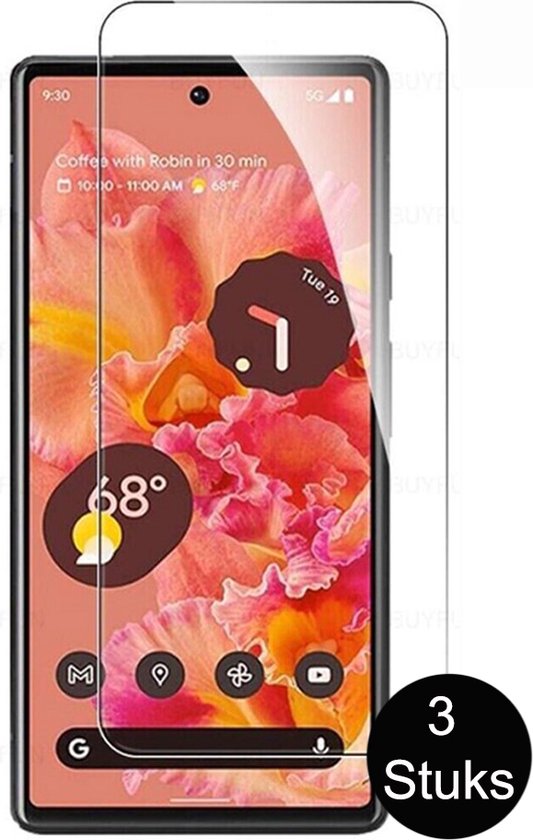 Google Pixel 6 Screenprotector Beschermglas Google Pixel 6 Screen