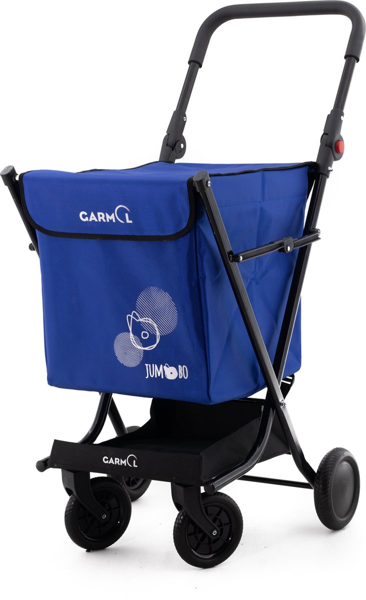 Garmol Boodschappentrolley Jumbo Travel - 4 Wielen - Azulina