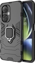 Coverup Ring Kickstand Back Cover - Geschikt voor OnePlus Nord CE 3 Lite 5G Hoesje - Zwart