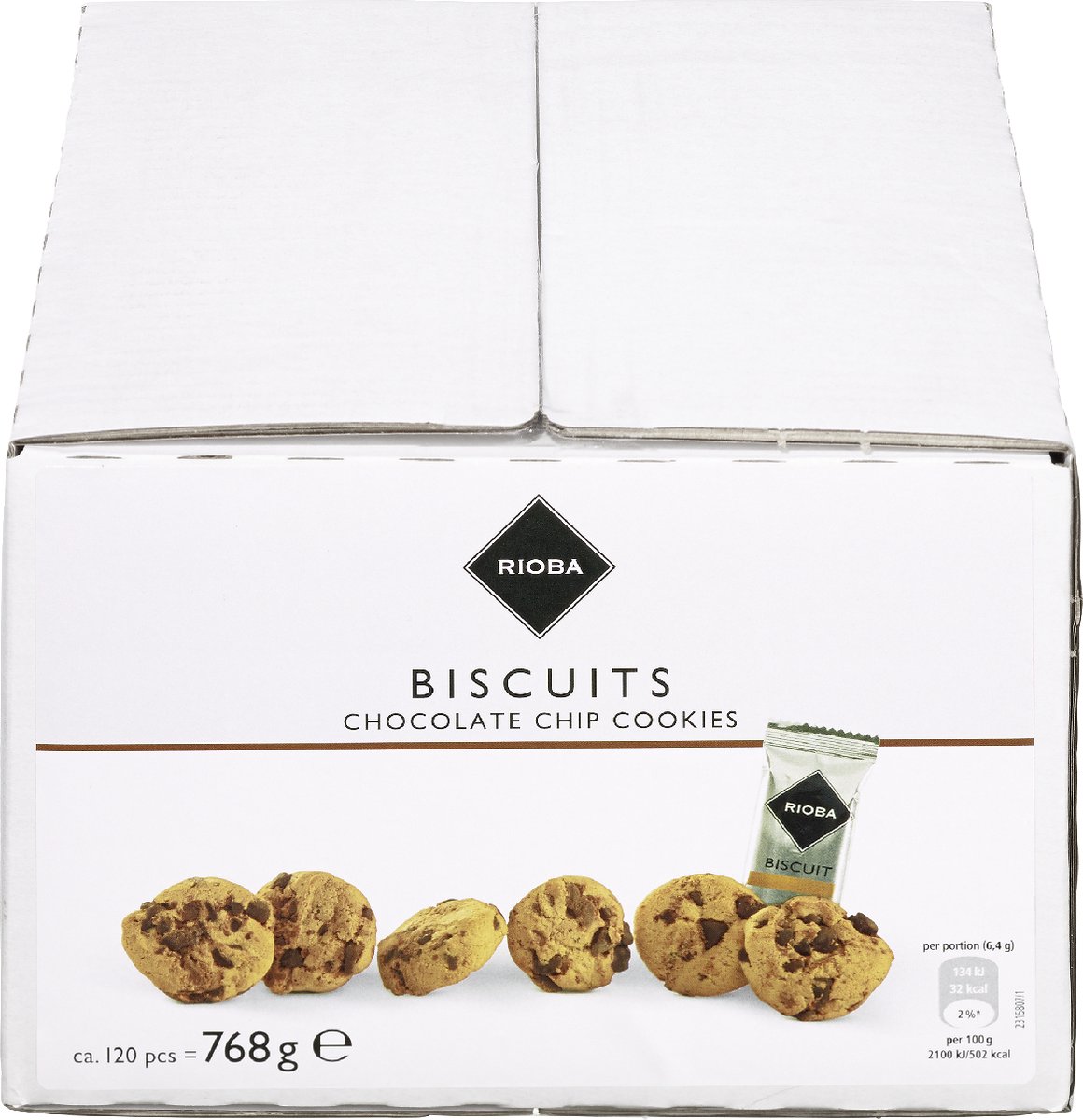 Assortiment de biscuits aux 3 chocolats belges 375g CHABRIOR - KIBO