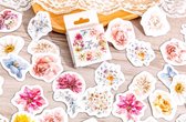 Bullet Journal Stickers - The Flower Style - 46 stuks - Flower Sticker - Bloemen Stickerset