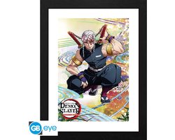 Art Print Demon Slayer Tengen 30x40 cm (inclusief kader)