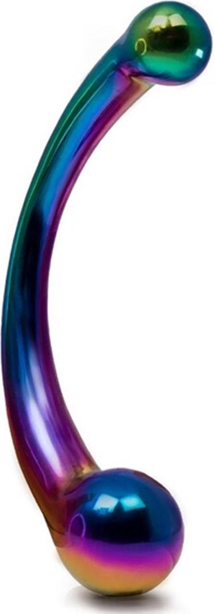The Rainbow Curvy g-spot dildo