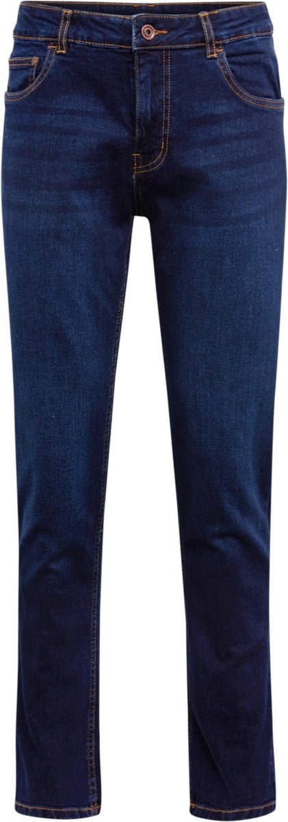 Urban Classics Stretch Jeans Jeans donkerblauw W34L32 Katoen