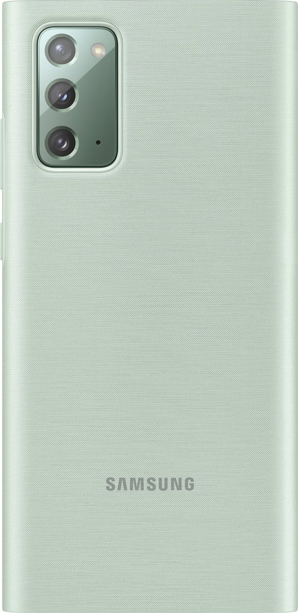 Samsung - Clear View Hoesje - Galaxy Note 20 - Groen