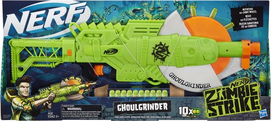 Nerf Zombie Strike Ghoulgrinder Blaster E6184