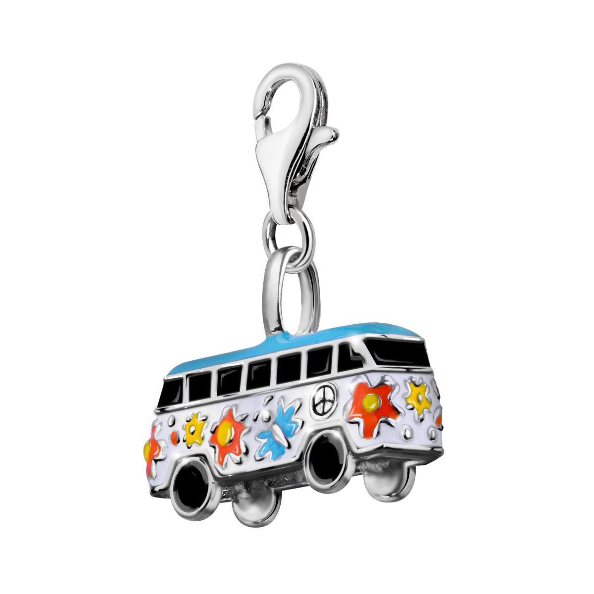 Charm Per Braccialetto Nomination - In Acciaio Inox Con Zirconi, Modulo 9mm