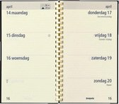Brepols Agendavulling 2022 - Optivision enkel de vulling zonder omslag