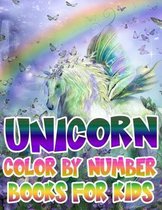 Unicorn Color By Number Books For Kids