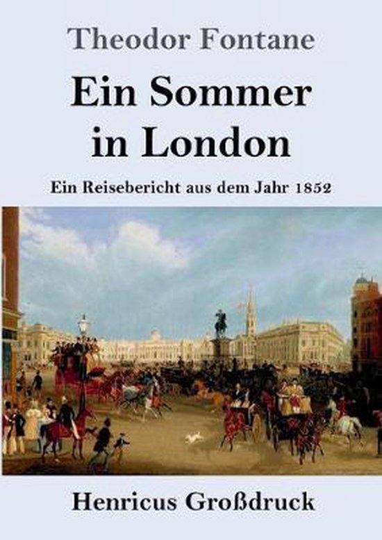 Ein Sommer in London (Großdruck) - cover