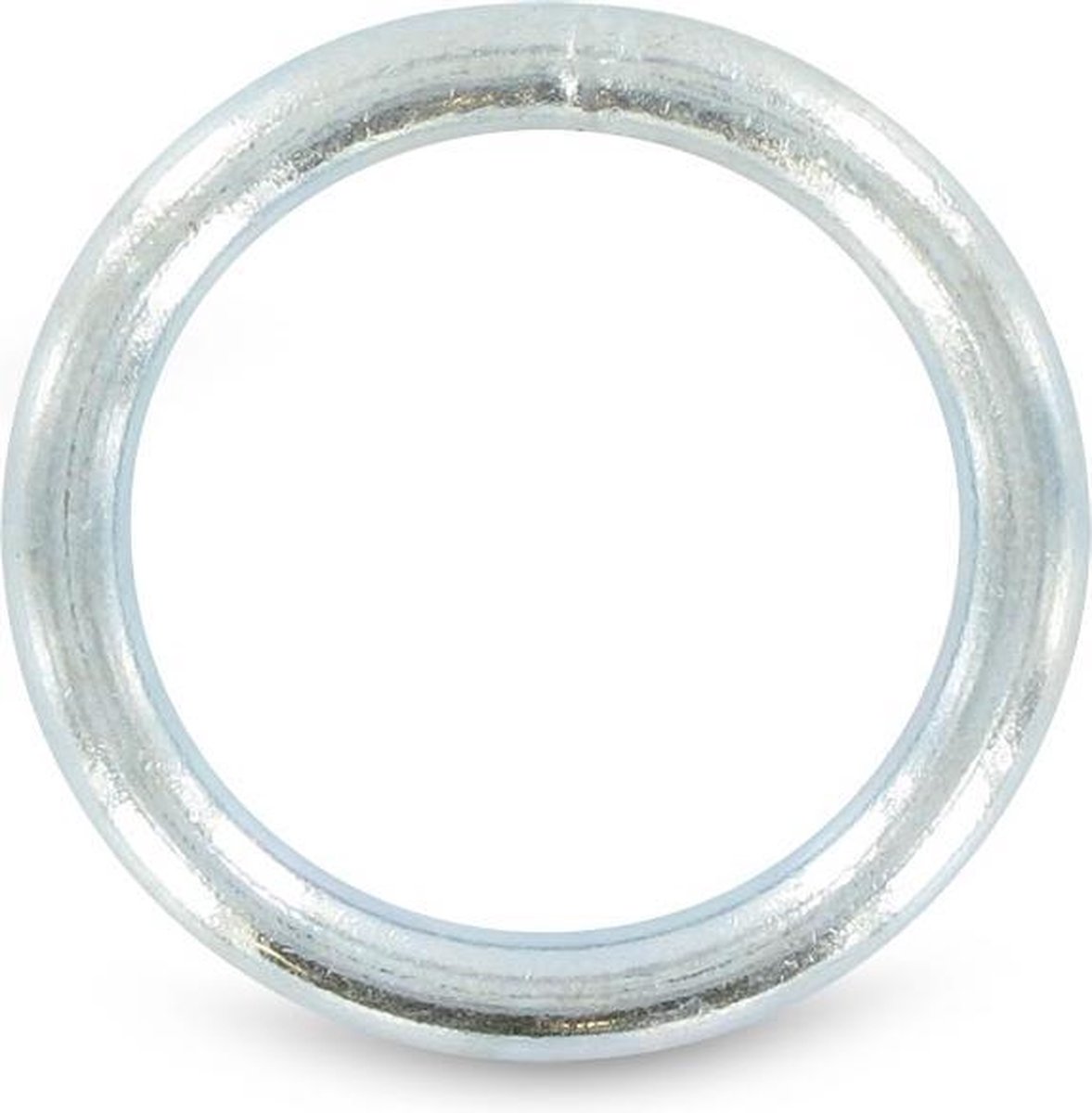 2 stuks ring gelast 40x6mm verzinkt