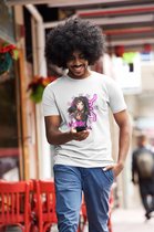 DVa Nerf This Overwatch Anime Merchandise Japan Fanart Otaku Geek chic Urban style Gamer T-Shirt Unisex Maat L Wit