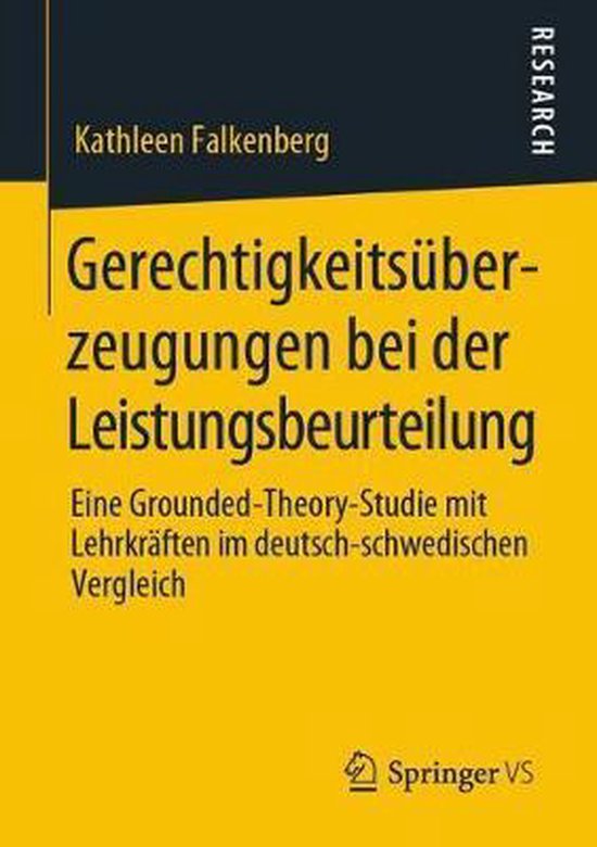 Gerechtigkeitsueberzeugungen bei der Leistungsbeurteilung - cover