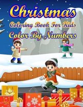 Christmas Coloring Book For Kids Color By Numbers